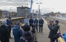 Uczestnicy briefingu