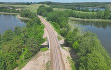 Tor na szlaku Ełk - Giżycko. fot. Damian Strzemkowski