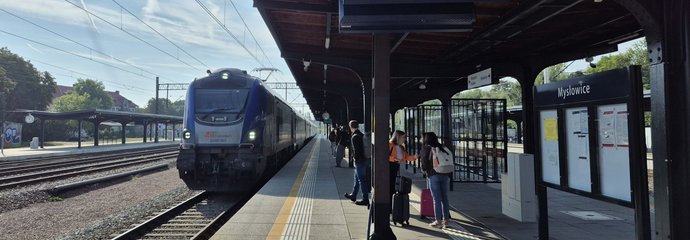 Stacja kolejowa Mysłowice, fot. PLK
