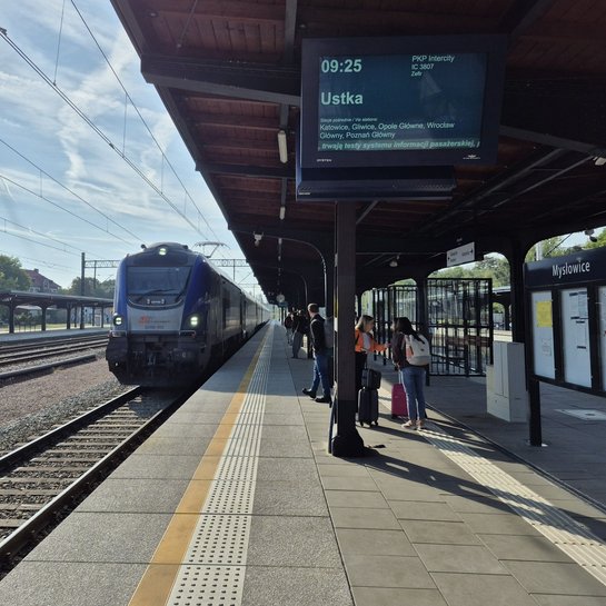 Stacja kolejowa Mysłowice, fot. PLK