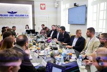 Spotkanie prasowe ws. nowego rocznego rozkładu jazdy, fot. PLK SA (1)