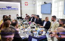 Spotkanie prasowe ws. nowego rocznego rozkładu jazdy, fot. PLK SA (1)