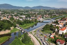 Linia nr 97 Żywiec - Sucha Beskidzka_nowe tory, perony, obiekty, fot. Łukasz Brylowski (3)