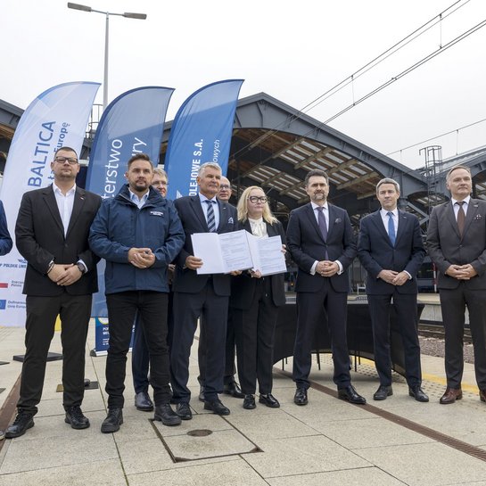 Uczestnicy konferencji w Białymstok_Rail Baltica_15092026,autor:Łukasz Bryłowski