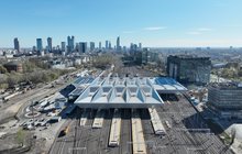 Widok z góry na stację Warszawa Zachodnia, fot. Łukasz Bryłowski PLK SA (2)