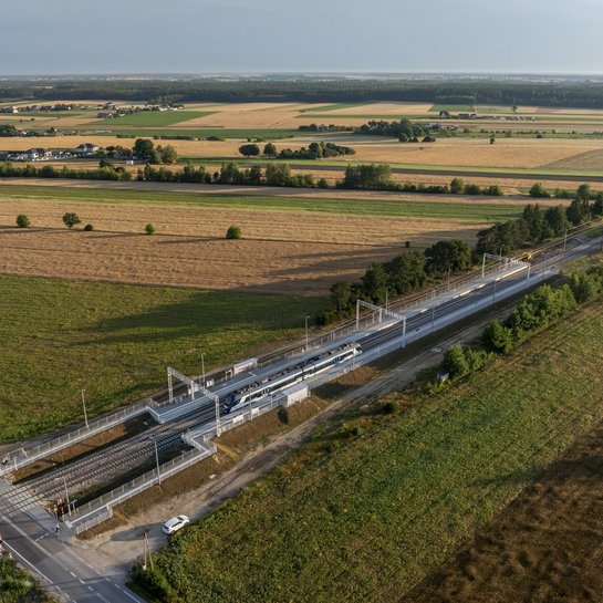 Przystanek Hordzieżka Przystanek kolejowy, Hordzieżka, 03.07.2026 r., fot. Łukasz Bryłowski, źródło PKP Polskie Linie Kolejowe S.A. 03