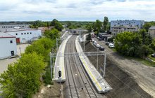 Widok z góry na przystanek Bydgoszcz Stary Fordon, fot. Łukasz Bryłowski, PLK SA 3