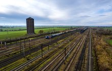 Tory części towarowej stacji Inowrocław. fot. Szymon Danielek PLK