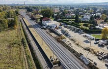 Modernizacja stacji kolejowej Jedlicze, 16.10.2026 r., fot. Łukasz Bryłowski (1)