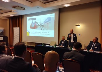 Przedstawiciele polskich i niemieckich kolei na Konferencji Granicznej w Gdańsku; fot. Przemysław Zieliński