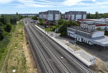 Peron nr 1 na przystanku Bydgoszcz Fordon, fot. Łukasz Bryłowski, PLK SA 1