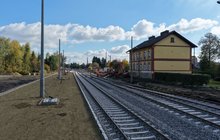 Modernizacja stacji kolejowej Jedlicze, 16.10.2026 r., fot. Łukasz Bryłowski (4)