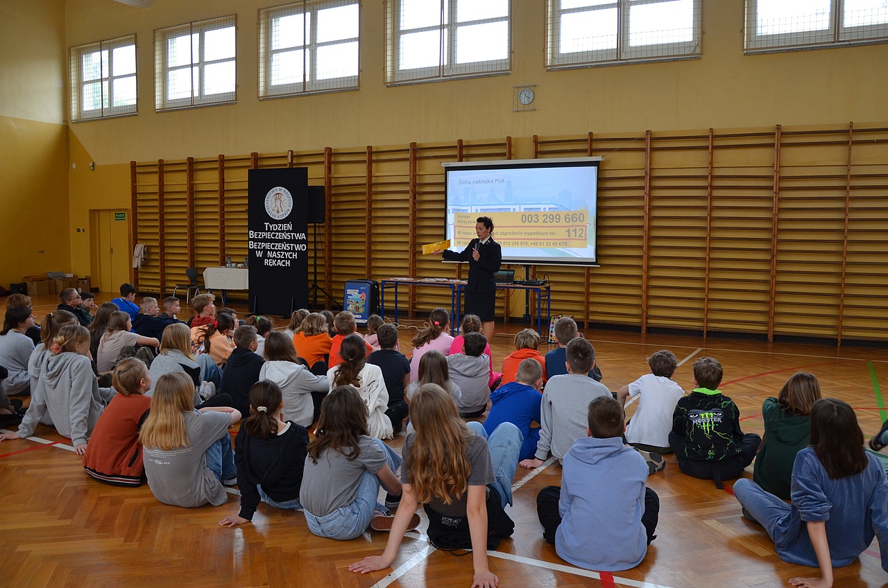 Uczestnicy prelekcji w Oleśnicy.